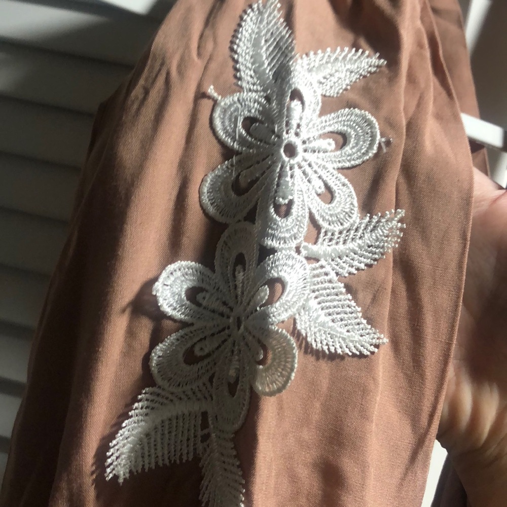 Dusty rose mini romper